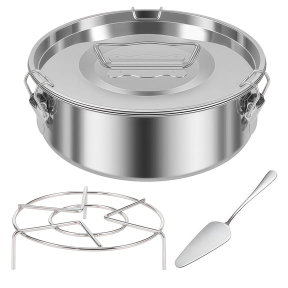 Durable Steam Tray Set with Single Layer for Efficient Cooking and Baking