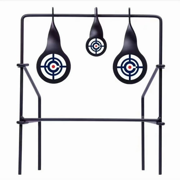Durable Steel Spinning Target, Perfect For Practice Sessions And Improving Accuracy With .177/.22 Cal Pellets. Use For Fun Shooting Activities Or Training Drills At The Range.