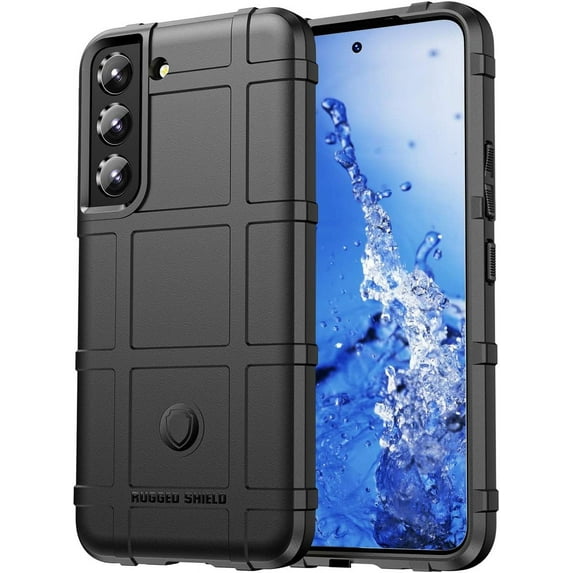 Durable Sturdy Phone Case for Samsung Galaxy S23 Plus (Not S23), Heavy Duty Shockproof Slim Rubber Full Body Protection Shockproof Case Cover for Samsung Galaxy S23 Plus HD Black
