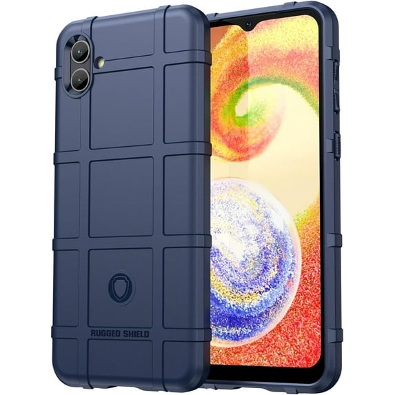 Durable Sturdy Phone Case for Samsung Galaxy A04, Heavy Duty Shockproof Slim Rugged Phone Case Bumper Rugged Cover for Samsung Galaxy A04 HD Blue