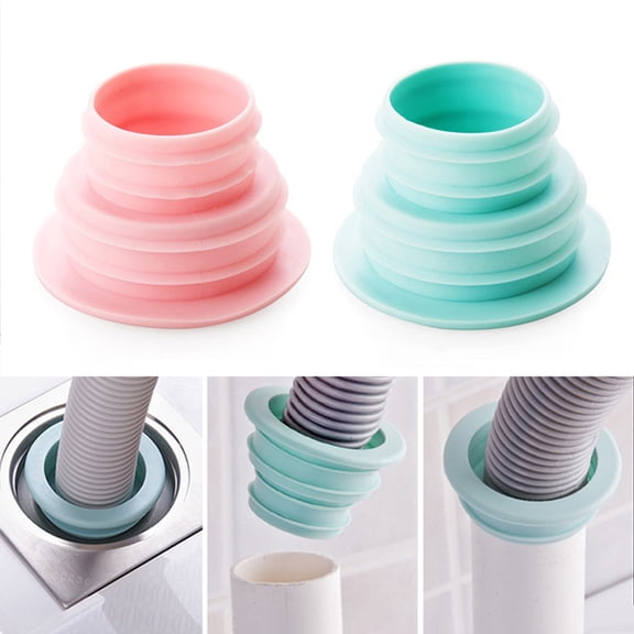 Durable TPR Deodorant Inserting Pad Sealing Plug Drain Pipe Washing Machine