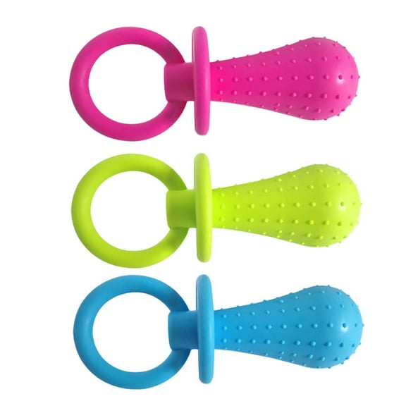 Pet Toys Tpr Rubber Pacifier Toy Teething Dog Training and for