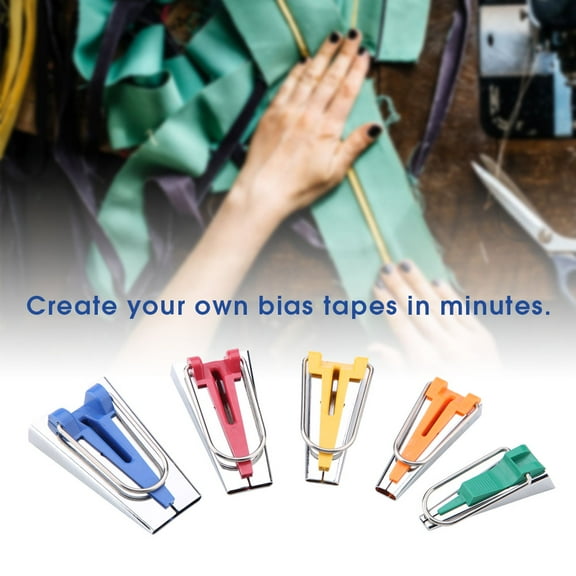 Durable Tape Maker, Bias Quick and Easy Sturdy Long Term Use Shop Home for Sewing Projects Crafts