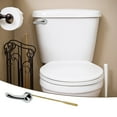 thumbnail image 1 of Durable Toilet Tank Flush Lever Handle Replacement Copper Rod Front Mount Bathroom Accessory Upgrade Kit, 1 of 6