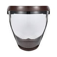 thumbnail image 1 of Durable Transparent Face_Mask Clear Face_Shield, Anti-Fog, Reusable Protective Shield with Adjustable Strap Full Face, 1 of 4