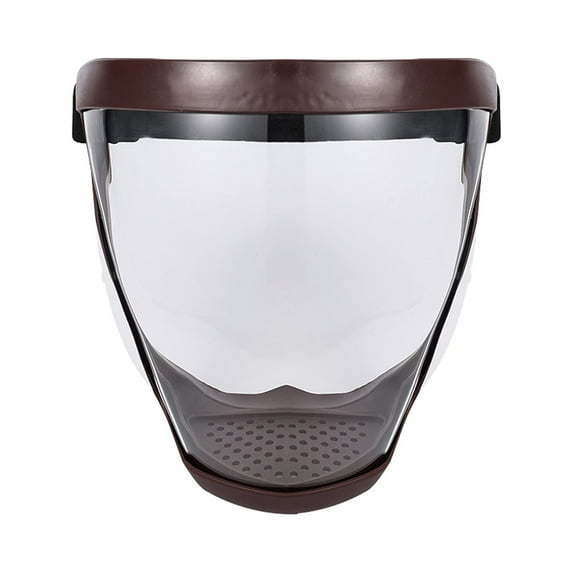 Durable Transparent Face_Mask Clear Face_Shield, Anti-Fog, Reusable Protective Shield with Adjustable Strap Full Face