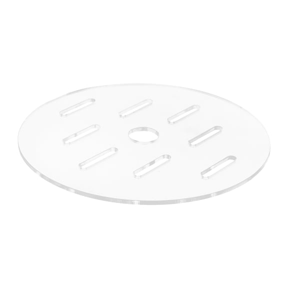 YOSADIER Aquarium Protective Acrylic Cover for Round Fish Bowls with Simple Installation