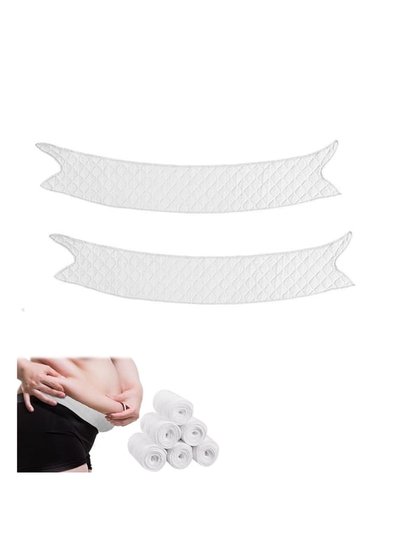 Durable Tummy Liners,Pack of 6 Portable Belly Pads,Durable Under Belly Sweat Liners for Indoor,White Tummy Band for Indoor and Outdoor