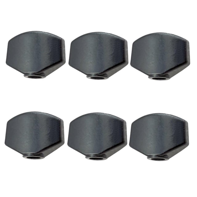 Durable Tuning Peg Button Handles for Acoustic Electric Guitar Black