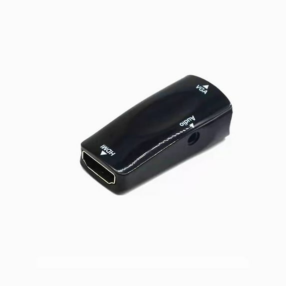 Durable Universal Female VGA Output HDMI To VGA Converter HDMI To Audio Adapter HDMI To VGA Adapter With 3.5mm Audio Port FEMALE TO FEMALE
