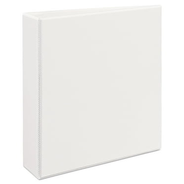 Durable View Binder With Durahinge And Ezd Rings, 3 Rings, 2" Capacity, 11 X 8.5, White, (9501)