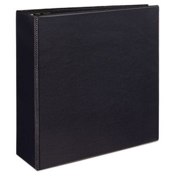 Durable View Binder With Durahinge And Ezd Rings, 3 Rings, 4" Capacity, 11 X 8.5, Black, (9800) | Bundle of 2 Each
