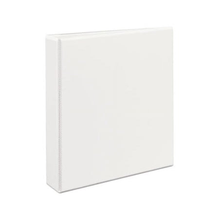 Durable View Binder with DuraHinge and EZD Rings 3 Rings, 1.5" Capacity, 11 x 8.5, White, 9401