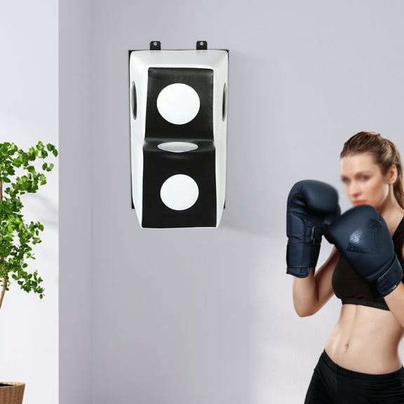 Durable Wall Mount Uppercut Boxing Bag, Shock Absorbent, 881.85 lbs Resistance, PU, EVA, Steel Frame, Easy Install and Clean, Perfect for Stress Relief
