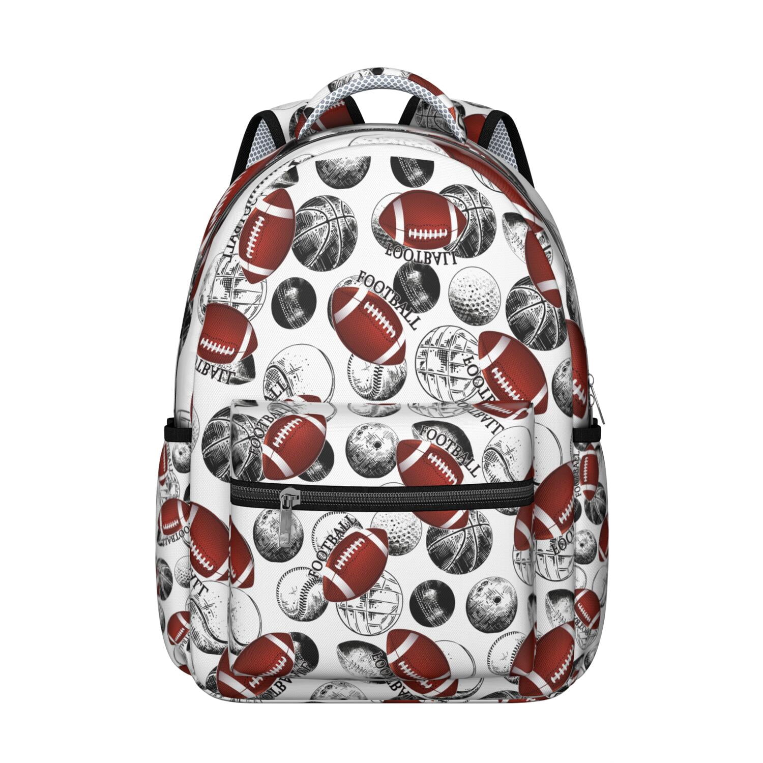 Durable Waterproof Bookbag for Teens - Lightweight Backpack with Padded Straps for Baseball & Soccer