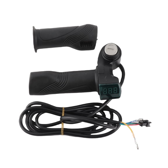Durable Waterproof E,Scooter Grips, LED Power Lock Function