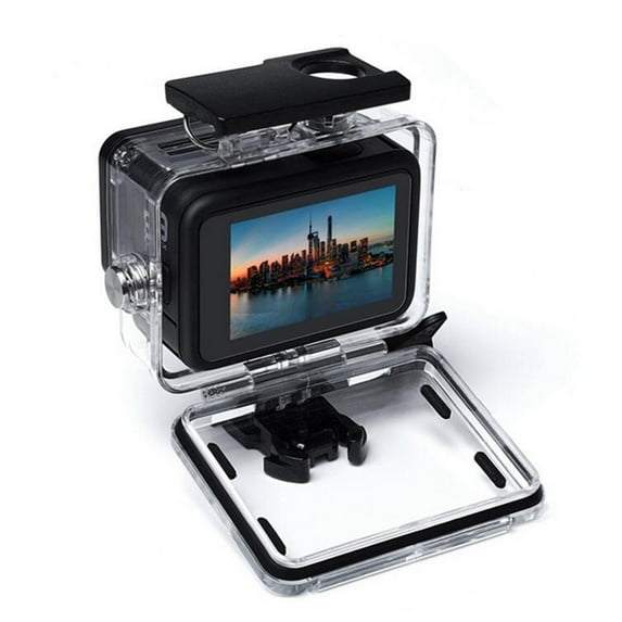Durable Waterproof Housing for GoPro Hero 9/10 IP68, Corrosion-Resistant Stainless Steel