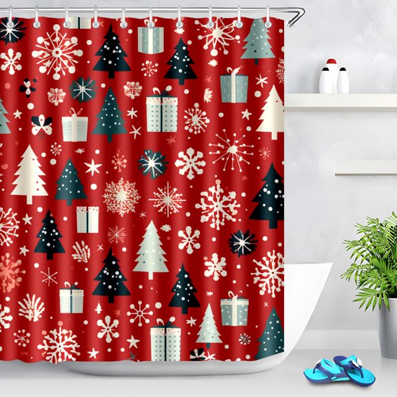 Durable Waterproof Polyester Shower Curtain Odorless Perfect for Your Bathroom Decor 60x72inch