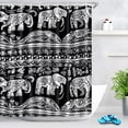 thumbnail image 1 of Durable Waterproof Polyester Shower Curtain Odorless Perfect for Your Bathroom Decor 60x72inch, 1 of 1