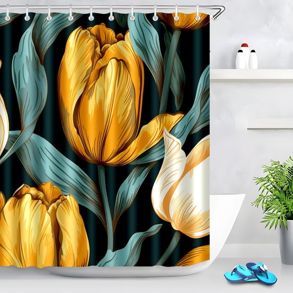 Durable Waterproof Polyester Shower Curtain Odorless Perfect for Your Bathroom Decor 60x72inch