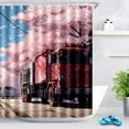 thumbnail image 1 of Durable Waterproof Polyester Shower Curtain Odorless Perfect for Your Bathroom Decor 60x72inch, 1 of 1