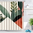 thumbnail image 1 of Durable Waterproof Polyester Shower Curtain Odorless Perfect for Your Bathroom Decor 60x72inch, 1 of 1