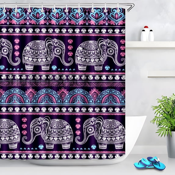 Durable Waterproof Polyester Shower Curtain Odorless Perfect for Your Bathroom Decor 60x72inch
