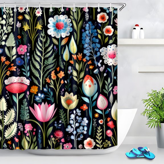 Durable Waterproof Polyester Shower Curtain Odorless Perfect for Your Bathroom Decor 60x72inch
