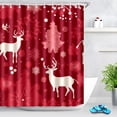 thumbnail image 1 of Durable Waterproof Polyester Shower Curtain Odorless Perfect for Your Bathroom Decor 60x72inch, 1 of 5
