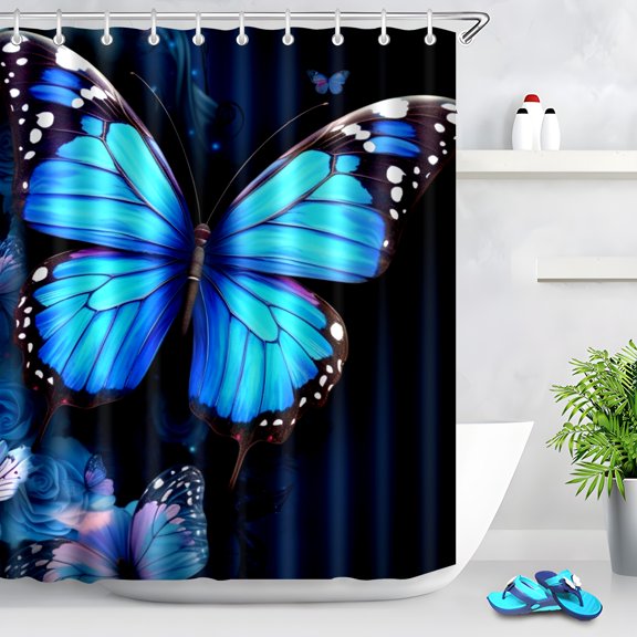 Durable Waterproof Polyester Shower Curtain Odorless Perfect for Your Bathroom Decor 60x72inch