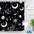 thumbnail image 1 of Durable Waterproof Polyester Shower Curtain Odorless Perfect for Your Bathroom Decor 72x72inch, 1 of 1