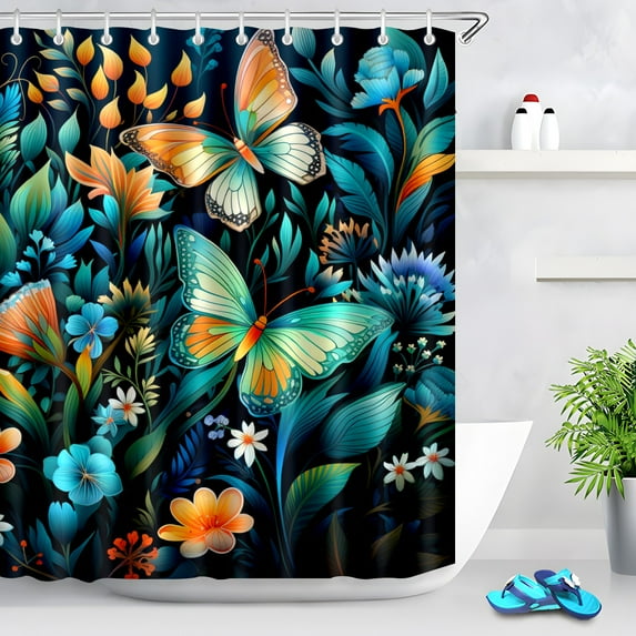 Durable Waterproof Polyester Shower Curtain Odorless Perfect for Your Bathroom Decor 72x72inch
