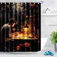 thumbnail image 1 of Durable Waterproof Polyester Shower Curtain Odorless Perfect for Your Bathroom Decor 72x72inch, 1 of 1