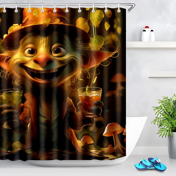 Durable Waterproof Polyester Shower Curtain Odorless Perfect for Your Bathroom Decor 72x72inch
