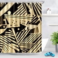 thumbnail image 1 of Durable Waterproof Polyester Shower Curtain Odorless Perfect for Your Bathroom Decor 72x72inch, 1 of 1