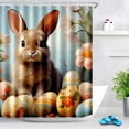 thumbnail image 1 of Durable Waterproof Polyester Shower Curtain Odorless Perfect for Your Bathroom Decor 72x72inch, 1 of 1