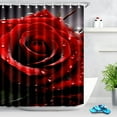 thumbnail image 1 of Durable Waterproof Polyester Shower Curtain Odorless Perfect for Your Bathroom Decor 72x72inch, 1 of 1