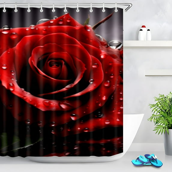 Durable Waterproof Polyester Shower Curtain Odorless Perfect for Your Bathroom Decor 72x72inch