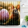 thumbnail image 1 of Durable Waterproof Polyester Shower Curtain Odorless Perfect for Your Bathroom Decor 72x72inch, 1 of 1