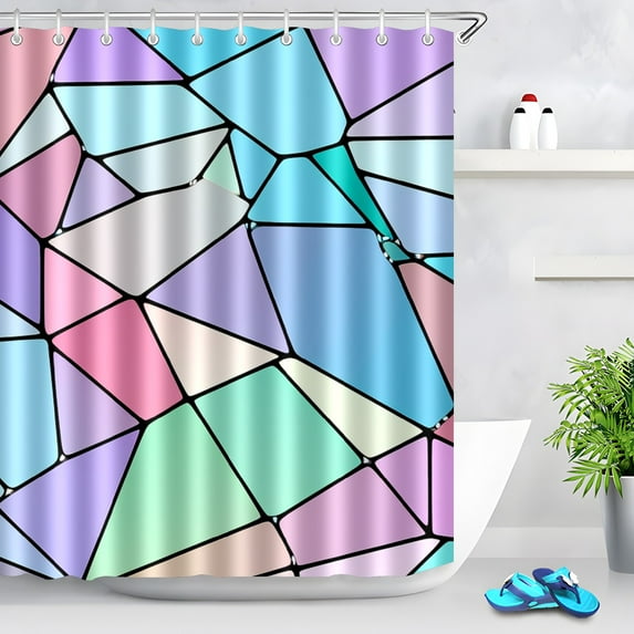 Durable Waterproof Polyester Shower Curtain Odorless Perfect for Your Bathroom Decor 72x72inch