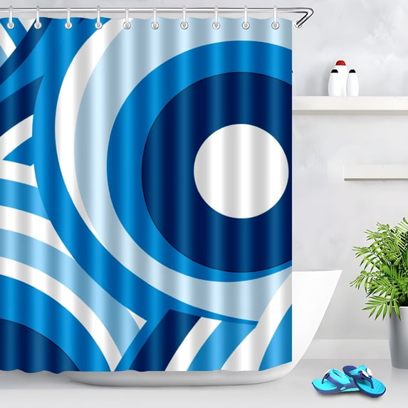 Durable Waterproof Polyester Shower Curtain Odorless Perfect for Your Bathroom Decor 72x72inch
