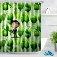 thumbnail image 1 of Durable Waterproof Polyester Shower Curtain Odorless Perfect for Your Bathroom Decor 72x72inch, 1 of 1