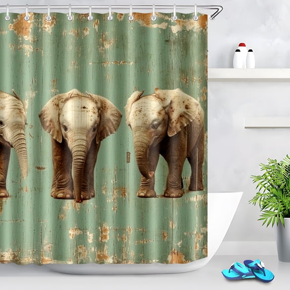 Durable Waterproof Polyester Shower Curtain Odorless Perfect for Your Bathroom Decor 72x72inch