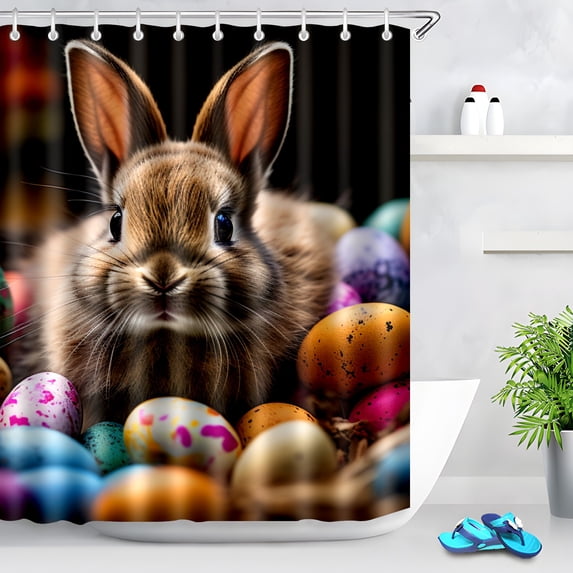Durable Waterproof Polyester Shower Curtain Odorless Perfect for Your Bathroom Decor 72x72inch