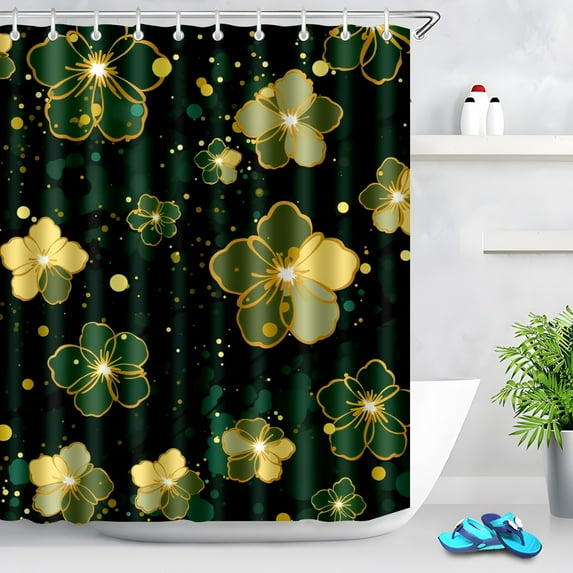 Durable Waterproof Polyester Shower Curtain Odorless Perfect for Your Bathroom Decor 72x72inch