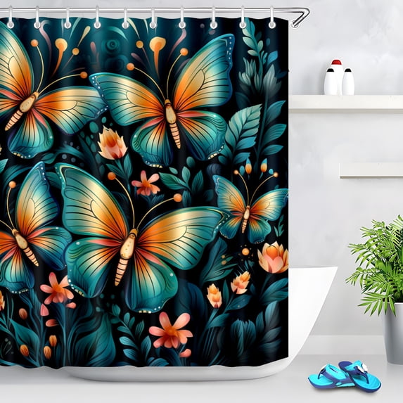 Durable Waterproof Polyester Shower Curtain Odorless Perfect for Your Bathroom Decor 72x72inch