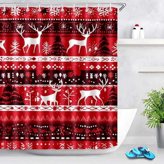 Durable Waterproof Polyester Shower Curtain Odorless Perfect for Your Bathroom Decor 72x72inch