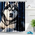 thumbnail image 1 of Durable Waterproof Polyester Shower Curtain Odorless Perfect for Your Bathroom Decor 72x72inch, 1 of 1