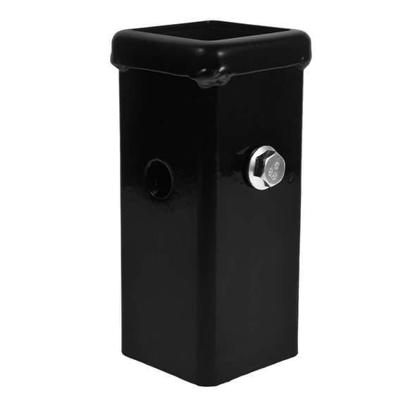 Durable Weld On Receiver Trailer Hitch Adapter with Black Paint Finish for Reliable Secure