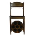 thumbnail image 1 of Durable Wine Rack - Benzara, 1 of 2